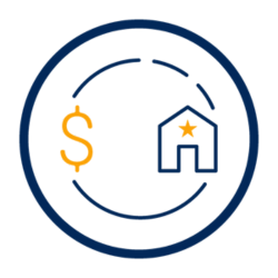 VA Cash Out Refinance Loan Icon